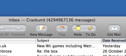 Screengrab (millions of emails)
